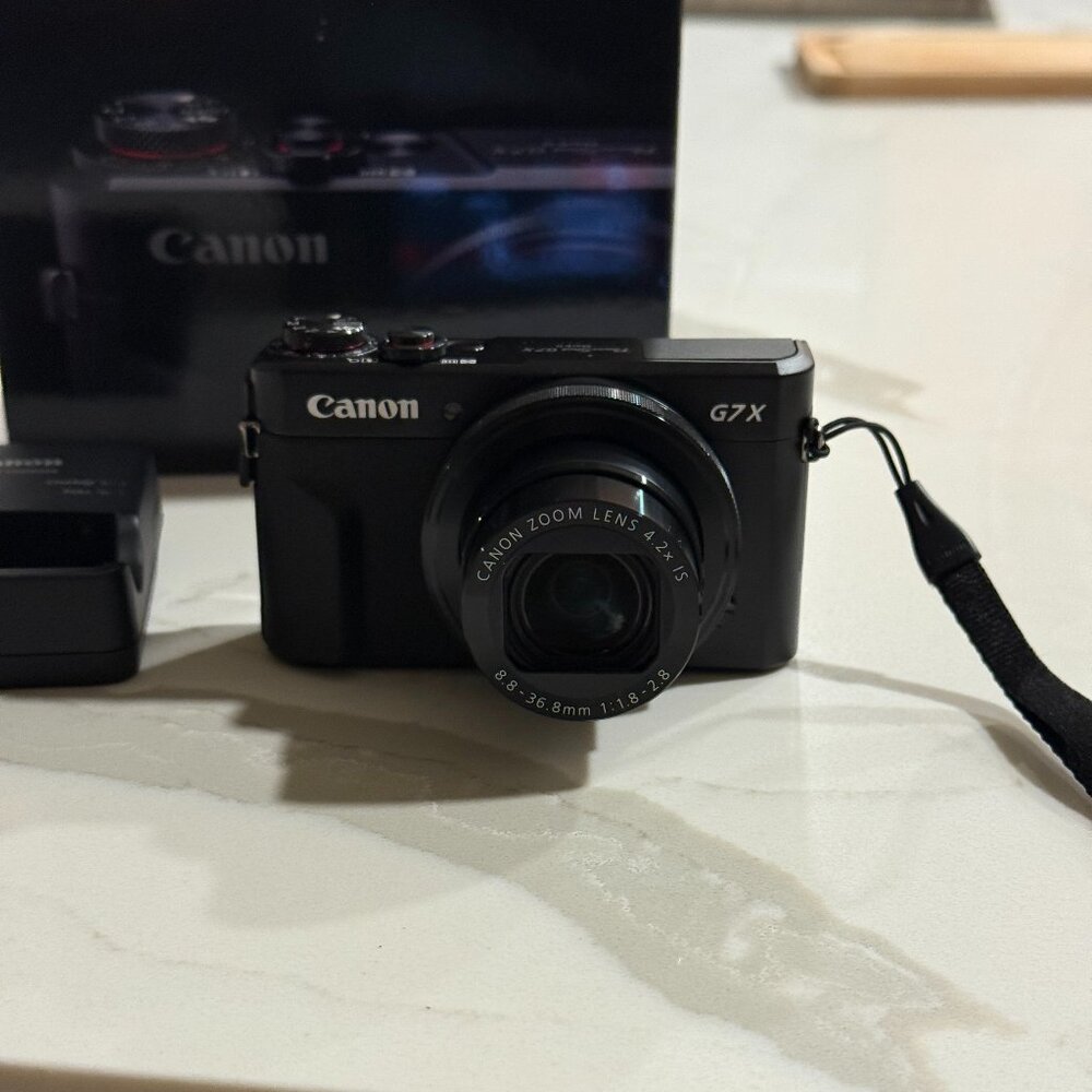 Canon PowerShot G7 X Mark II 201MP Digital Camera Black 2025